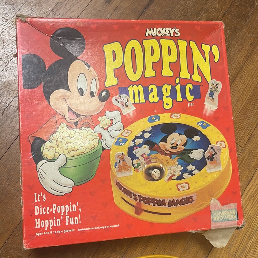 1991 Mickey’s Poppin’ magic vintage kids game - Picture 2 of 10